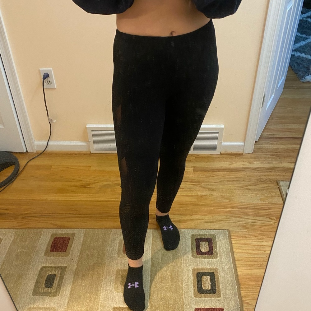 yogalicious women’s black workout leggings